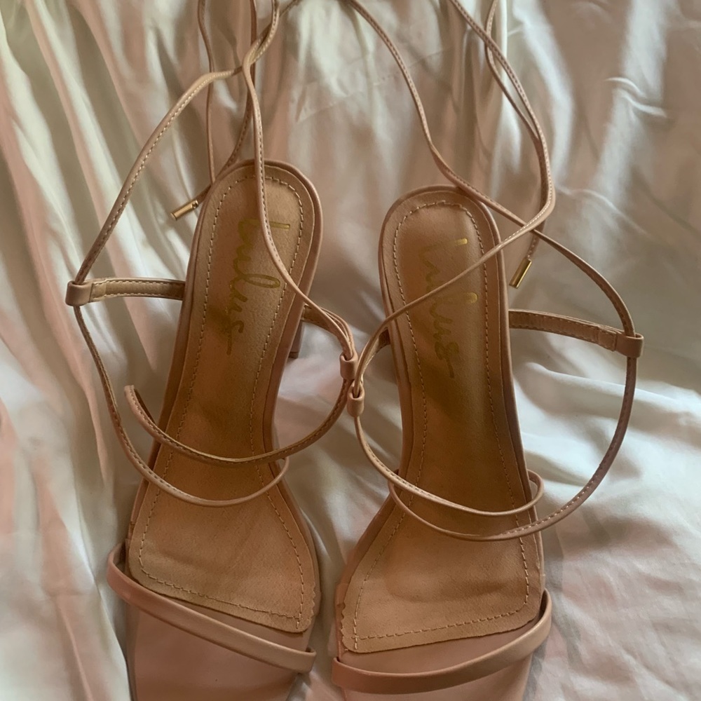 Lulu’s Lace-Up Sandals